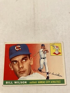 Bill Wilson 1955 Topps 86 - Picture 1 of 2