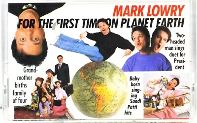 MARK LOWRY "For The First Time On Planet Earth"  Cassette  Word 701 9114504 - Image 1 of 4