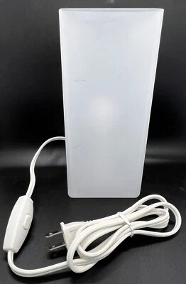 IKEA GRONO Desk Lamp Cube Modern Accent Frosted Glass White 9” 4.4W 400lm 2700k - Image 1 of 4