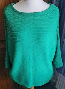 A Green Textured Top by M&Co Size 18 - Picture 1 of 3