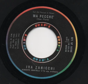 IVA ZANICCHI - MA PECCHE / TU SAIE 'A VERITA'. (ITALIAN, 1966, RIFI, RFN NP16166 - Picture 1 of 2
