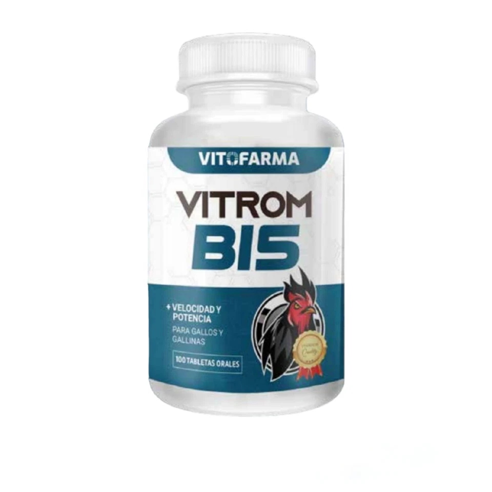 VITOFARMA B-15 DMG For Rooster Vitamina para Gallos | B15 Supplement for Rooster 100 tab