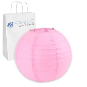10 Stck. 6" Zoll Chinesische Papierlaterne - Rosa - Hochzeit Party Event Dekoration ed - Bild 1 von 6