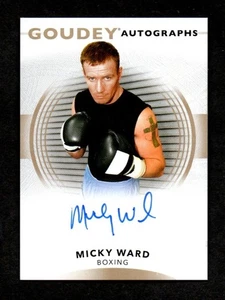 Goodwin Champions 2022 Goudey autógrafo Mickey Ward boxeo - Imagen 1 de 2