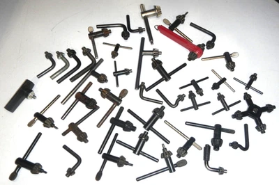 Drill Chuck KEYS - Huge Collection - 40 Keys, many sizes - Image 1 of 4