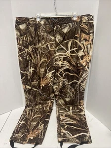 Drake Waterfowl Systems Pants Men L Fleece Lined Realtree Max 5 Camo Hunting - Picture 1 of 4