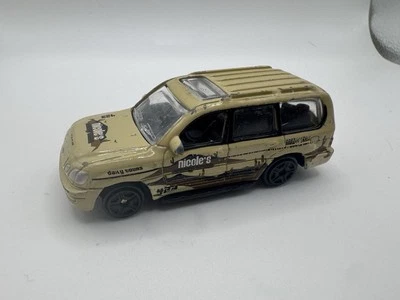 Raro Motormax Road & Track Toyota Land Cruiser 6010 Nicole's Desert Tours SLB2 Foto 1 de 4