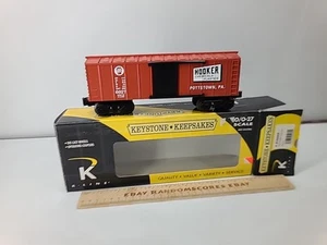 LNIB K-Line O Gauge K-5154005 PRR Hooker Chemical Boxcar Pottstown Pennsylvania - Picture 1 of 9