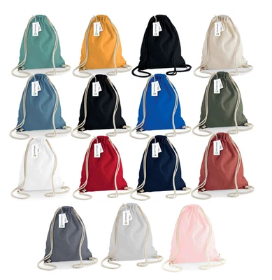 Sac De Gym En Toile De Coton Biologique Pour Chaussures De Natation Avec Corde - Photo 1/3