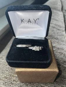 Kay’s Jewelry Diamond Wedding Ring And Engagement Ring - Picture 1 of 3