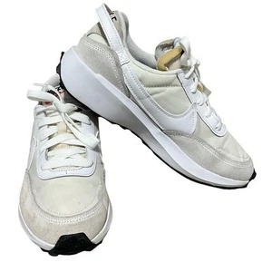 Nike waffle Debut white/Beige women’s sneakers.Size 7.5 - Picture 1 of 9
