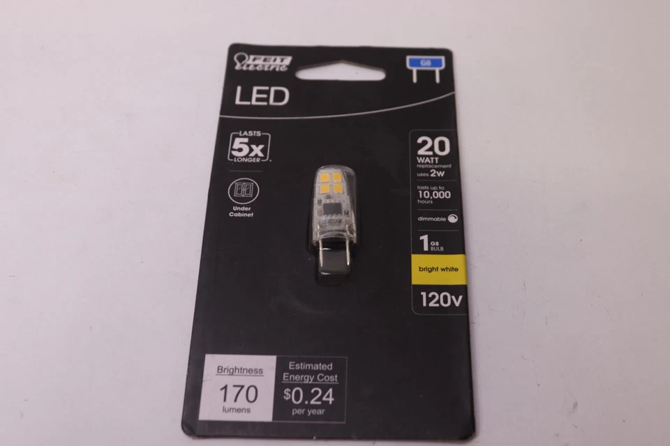 Feit Electric LED Bulb 20W 120V 170 Lumens BP20G8 - Image 1 of 1