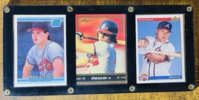 1991 LEAF GOLD ROOKIE, UPPER DECK, DONRUSS RYAN KLESKO ROOKIES FRAMED NM-MT - Imagem 1 de 2
