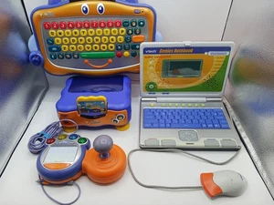 V-Tech PC Pal mit Tastatur, 1 Controller, 2 Spielen und V-tech Genius Laptop - Bild 1 von 8
