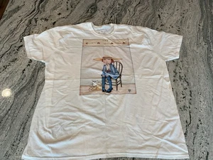 Vintage Mary Engelbreit Shirt Adult 3X The Crab Art Illustration White Cats - Picture 1 of 4