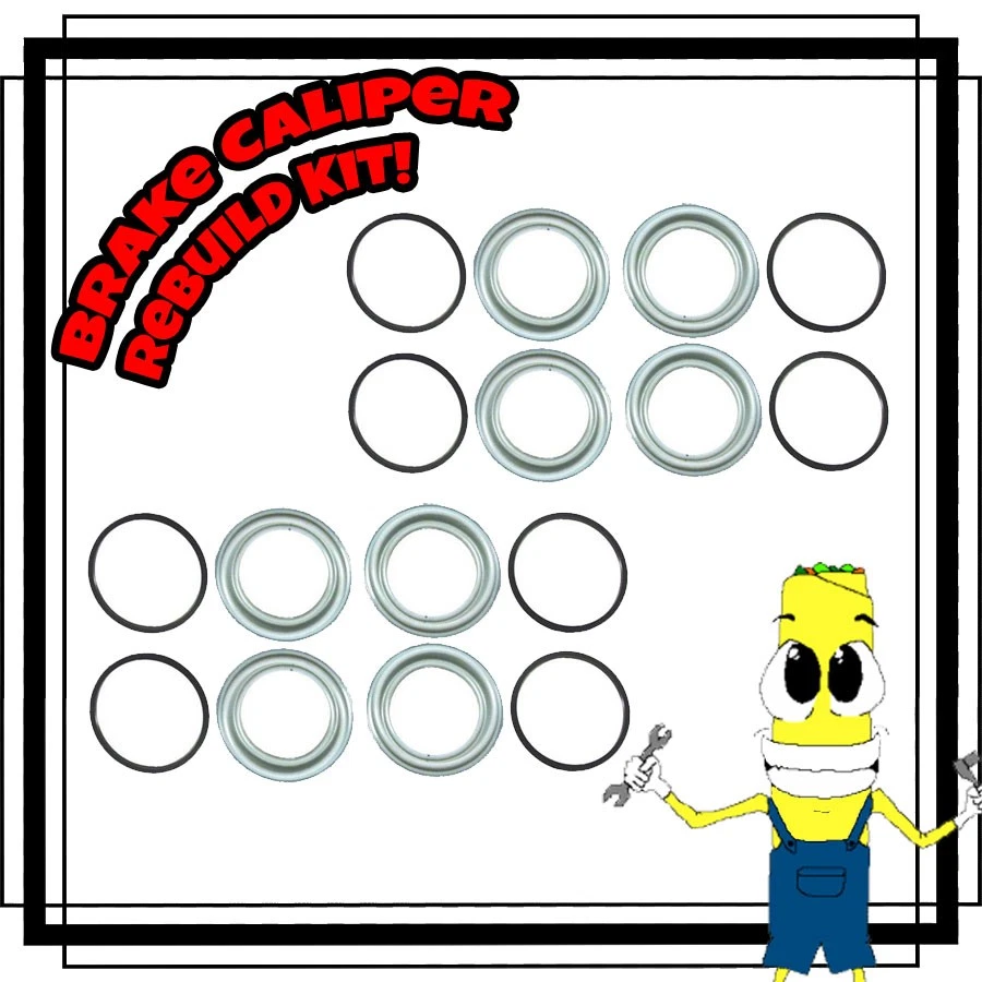 Front Disc Brake Caliper Rebuild Repair Kit for GMC C7500 Topkick 1997-2009 - Image 1 of 1