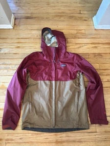 Chaqueta Patagonia Torrentshell Rain Shell Granate Rojo Oscuro Peltre Para Hombre S H2NO - Imagen 1 de 8