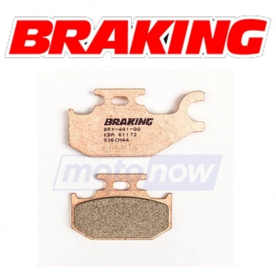 Braking Rear Right CM44 Sintered Metal Pad for 2005-2007 Suzuki LT-A700X yb Foto 1 de 4