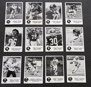 1981 Jogo CFL Stars of Canadian Prof. League Complete Set of 50 w/Warren Moon RC - Picture 1 of 12