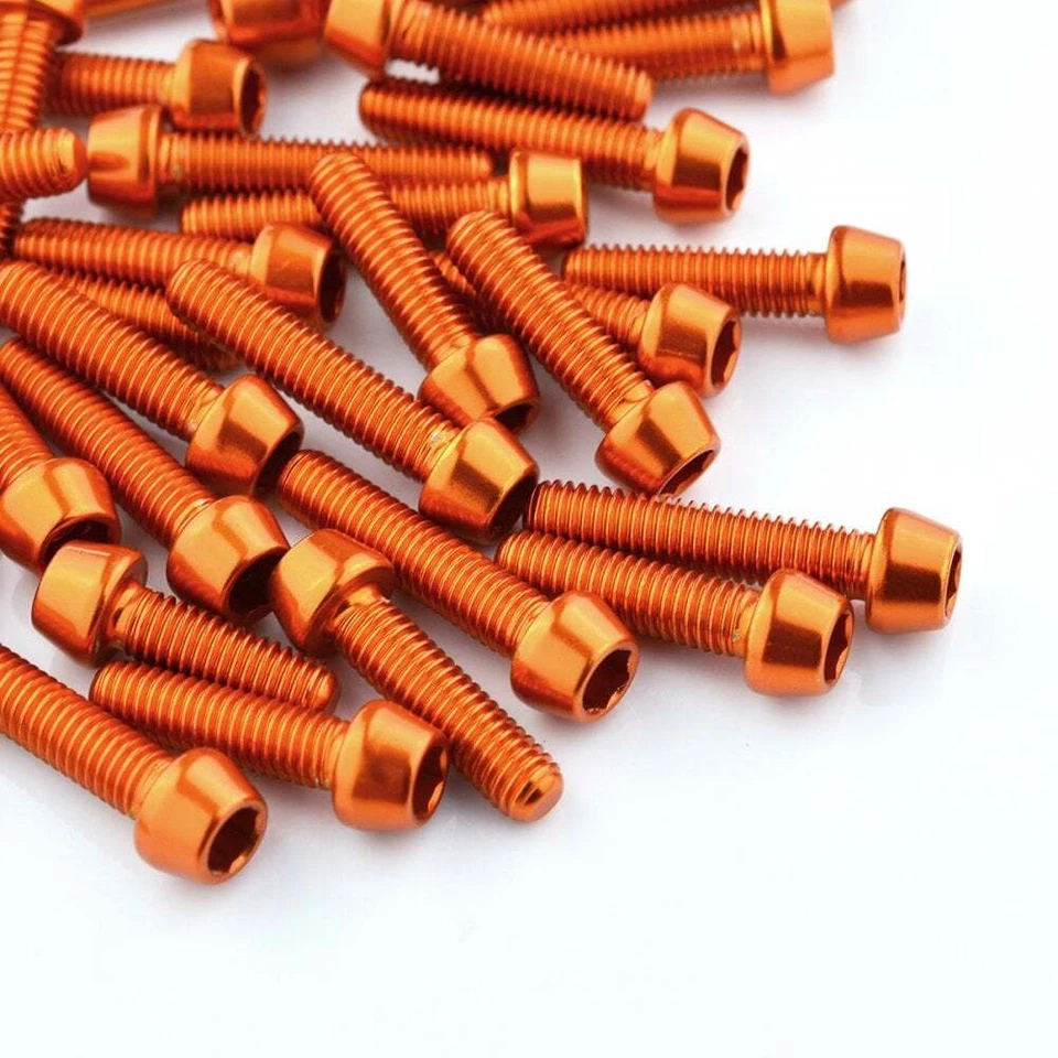 Kit de motor de tapa de enchufe de aluminio Aprilia RSV4 de fábrica APRC 09-16 naranja Foto 1 de 1