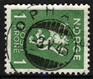 Norway 1940, NK 229 sw Ophaug 3-V-45 (ST) - Picture 1 of 1