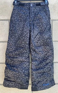 Columbia Youth Starchaser Peak Insulated Ski Pants S 8 Camo Gray Outgrown System - Picture 1 of 5