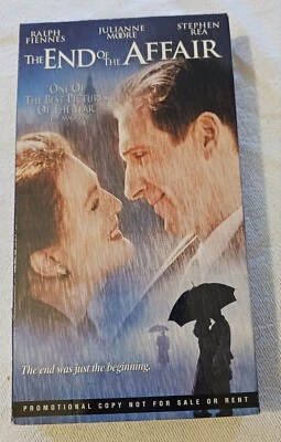 The End Of The Affair  Promo Demo Screening VHS Julianne Moore - TESTED - Image 1 of 4