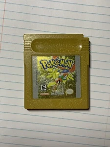 Pokémon: Gold Version 2000 GBC **AUTHENTIC!!** ALL BADGES UNLOCKED+CELEBI - Picture 1 of 4