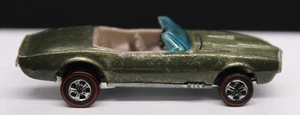 1967 Hot Wheels REDLINES CUSTOM FIREBIRD Olive Green w/ Gray Interior One Owner - Foto 1 di 10