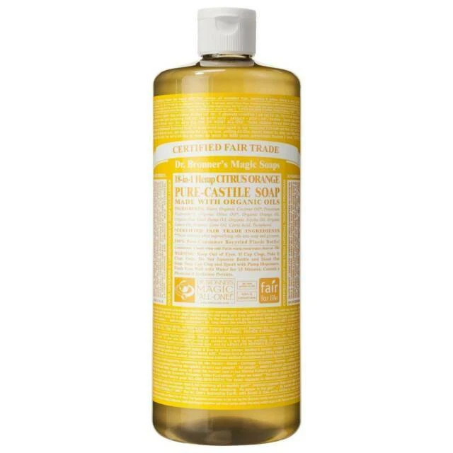 Jabón líquido Dr. Bronner's Citrus Pure Castile 32 oz/946 ml Foto 1 de 1