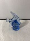 Art Glass Angel Fish Blue United States Commemorative Fine Art Gallery