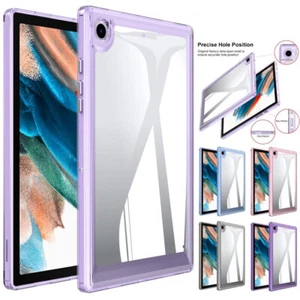 For Samsung Galaxy Tab A9 A8 A7 FE S8 S9 Plus Tablet Clear Case Shockproof Cover - Picture 1 of 19