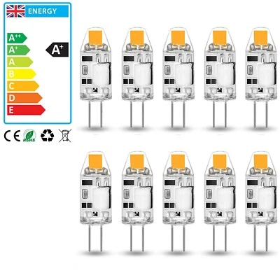 10x g4 led bulb warm white COB 3W AC DC 12V  Capsule Lamp No-dimmable Corn Bulbs - Image 1 of 4