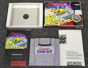 NINTENDO SUPER GAMEBOY nfr NICHT ZUM WEITERVERKAUF cib KOMPLETT Game Boy BOX Anleitung SNES - Bild 1 von 16