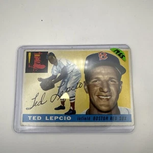1955 Topps Raw #128 Ted Lepcio #2 - Picture 1 of 6