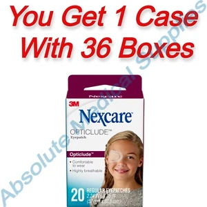 *720-Patches* 3M Nexcare Opticlude Orthoptic Eye Patch 3.25" x 2.24" Regula 1539 - Picture 1 of 4