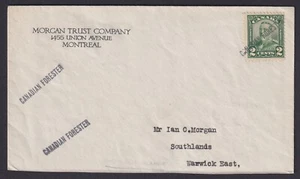 BERMUDA: (15695) CANADIAN FORESTER PAQUEBOT CANCEL/COVER 1928 - Picture 1 of 2