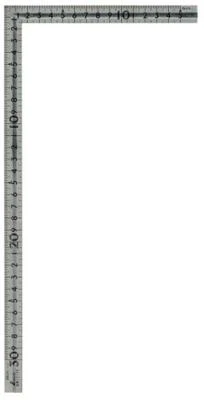 SHINWA CARPENTER SQUARE 30cm x 15cm stainless 12130 from Japan* - Image 1 of 4