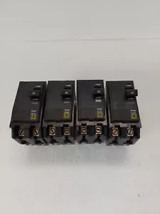 4 Pack Square D QO235 2 Pole 35 Amp 120/240V Circuit Breaker  - Picture 1 of 7