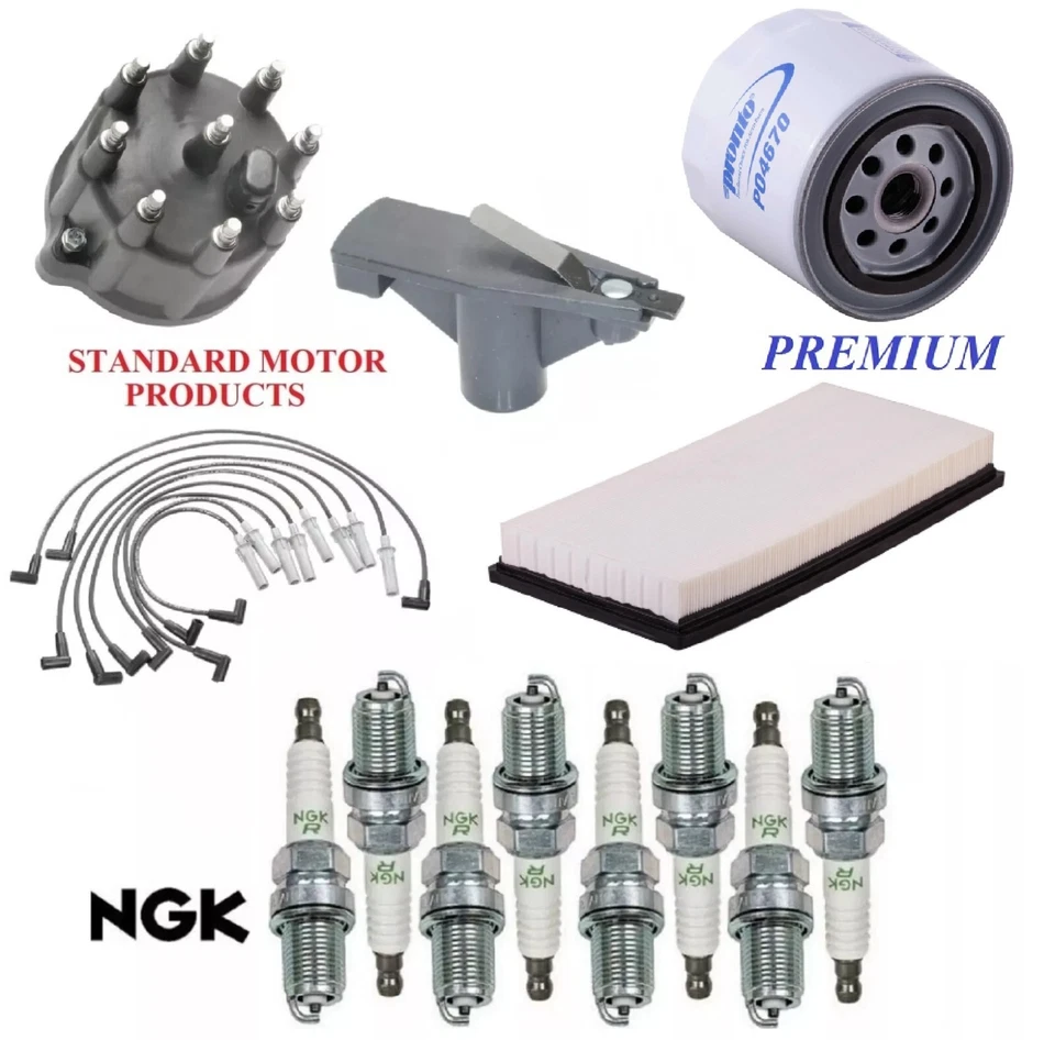 Настраиваемый комплект фильтров крышка провода свечи зажигания подходят для DODGE RAM 1500 V8; 5,2 л 1997-2001 - Изображение 1 из 1