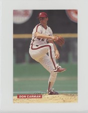 1989 Tastykake Philadelphia Phillies Don Carman #42
