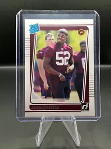 2021 Panini Donruss - JAMIN DAVIS RATED ROOKIE #337 Washington Football Team - Bild 1 von 3