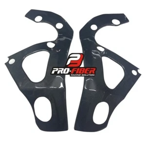 CARBON FRAME COVERS PROTECTORS FOR SUZUKI GSXR GSX-R 600 750 2008-2009-2010 K8 - Picture 1 of 4