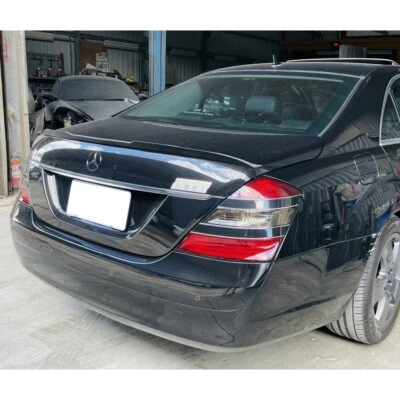 Alerón trasero de maletero 284FC para Mercedes Benz S W221 2007~2013 sedán Foto 1 de 4