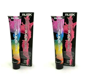 Rusk Deep Shine Direct Advanced Marine Therapy Hair Color 3.4 oz Pink Lot of 2 - Picture 1 of 6