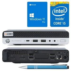 HP EliteDesk 800 G5 micro PC i5-9500 8/16/32GB 0/240/480/960GB Windows 11 Pro - Bild 1 von 19