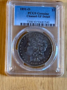 ¡Dólar Morgan 1891! ¡DETALLES XF LIMPIOS! - Imagen 1 de 5