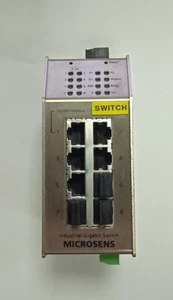 MICROSENS MS650869M-V2 INDUSTRIAL GIGABIT SWITCH - Picture 1 of 5