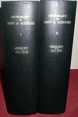 1806-7  Dictionary of Arts and Sciences by Gregory, 2V 1stEd 137 Engraved Plates - Image 1 of 4