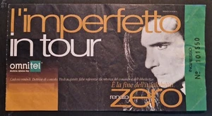 RENATO ZERO Konzertkarte gebraucht TOP - MAILAND Oktober 1995 - Bild 1 von 2